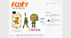 Desktop Screenshot of foxygamer.com